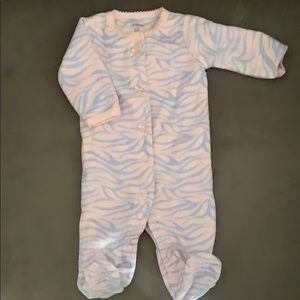 🍁Carter baby fleece footie